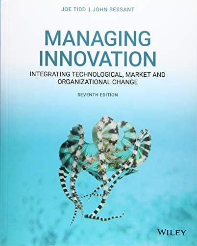 Cover of Managing Innovation: Integrating Technological, Market and Organizational Change