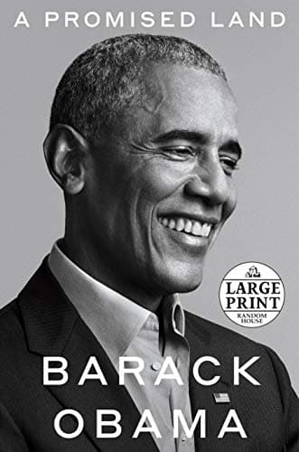 Cover of A Promised Land (Random House Large Print)