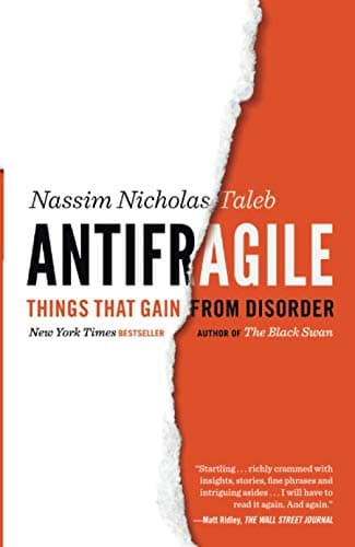 Cover of Antifragile: Things That Gain from Disorder (Incerto)