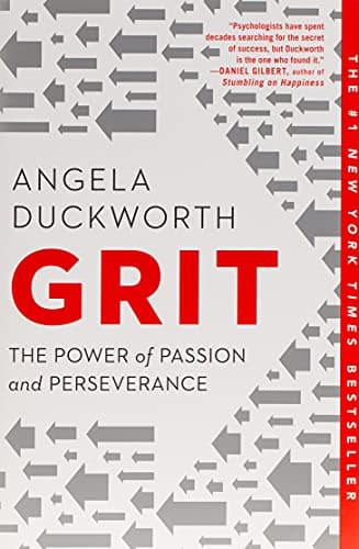 Cover of Grit: The Power of Passion and Perseverance