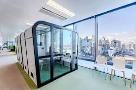 Barangaroo workspace overlooking Sydney