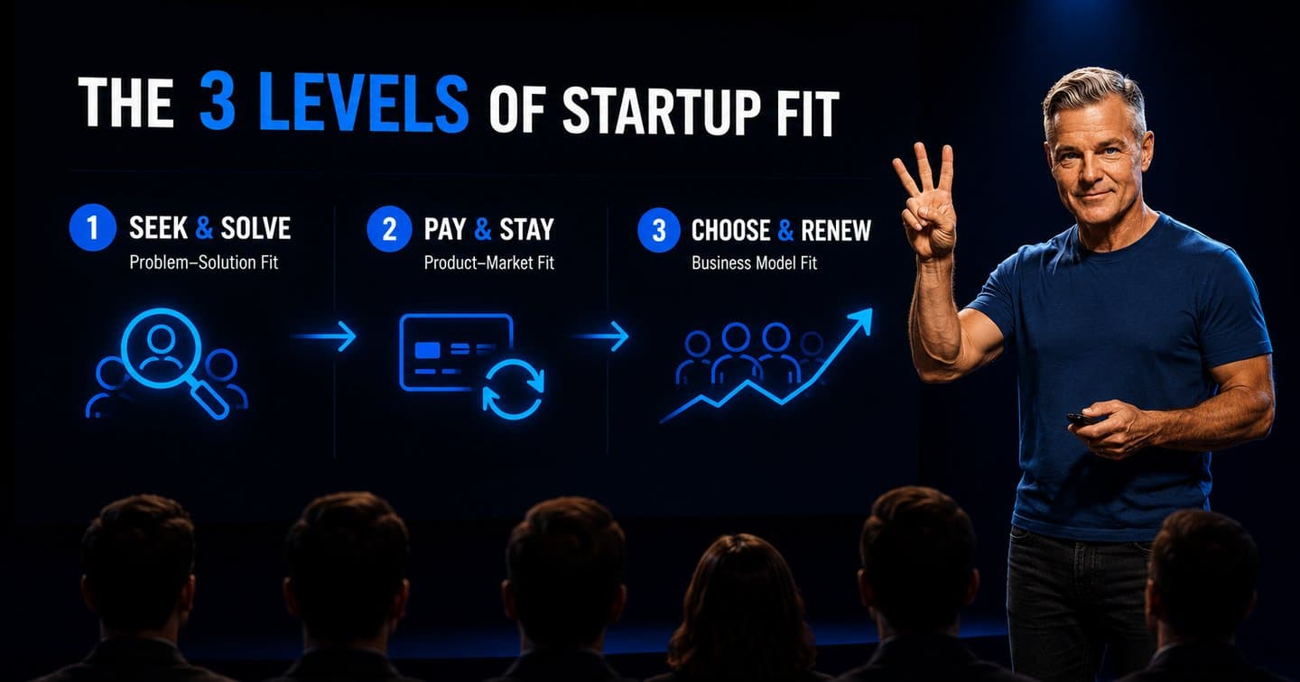 From 10 Customers to 100: The 3 Levels of Startup Fit That Create Repeatable Growth