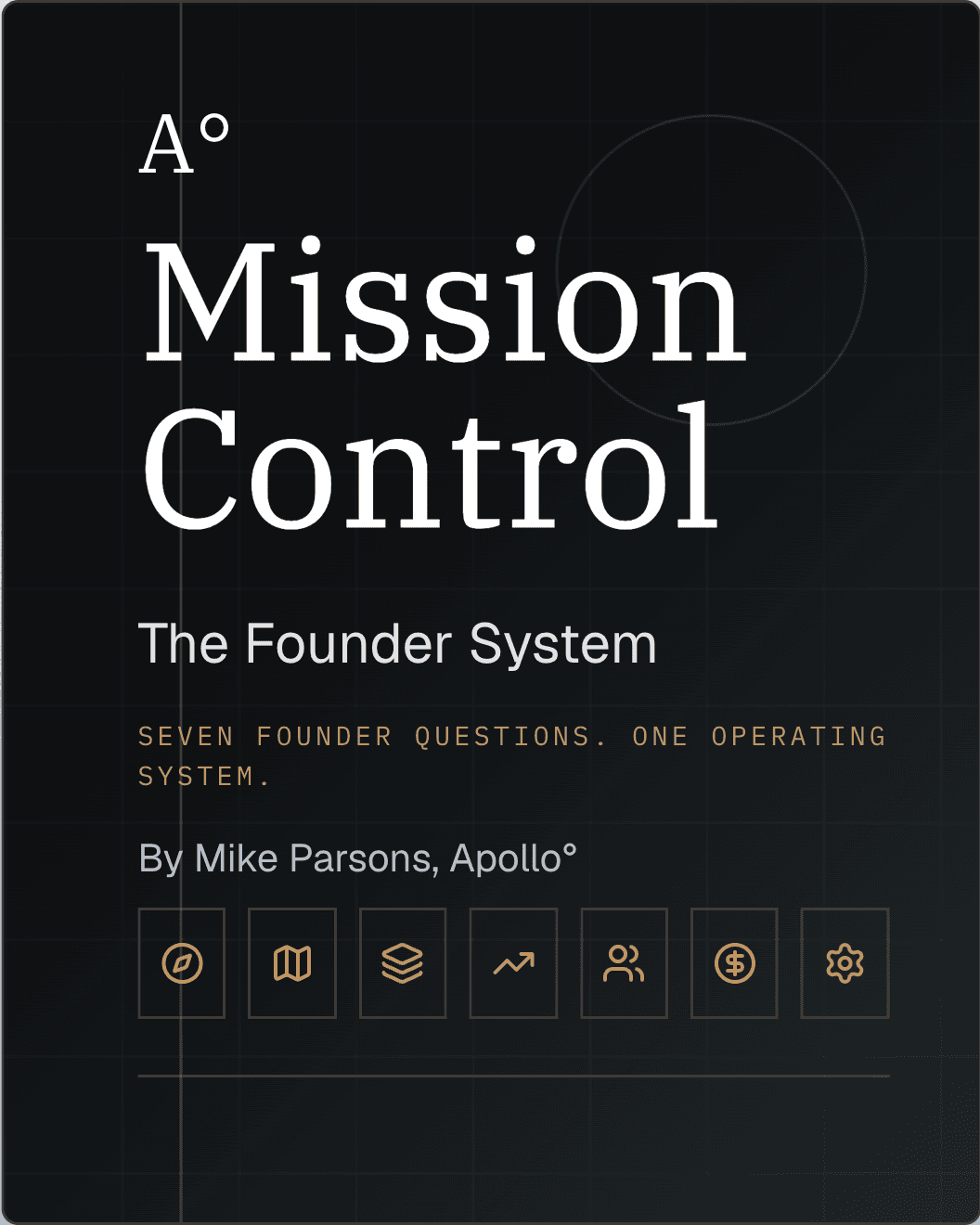 Cover of Mission Control: The Founder System