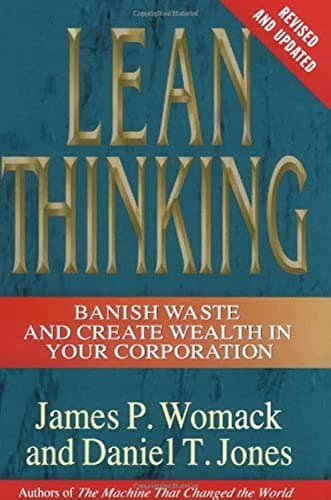 Cover of Lean Thinking: Banish Waste and Create Wealth in Your Corporation, Revised and Updated