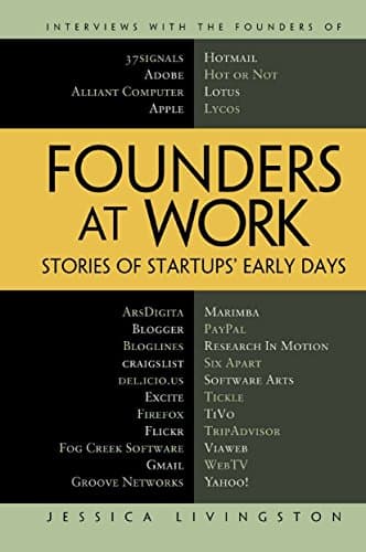 Cover of Founders at Work: Stories of Startups' Early Days