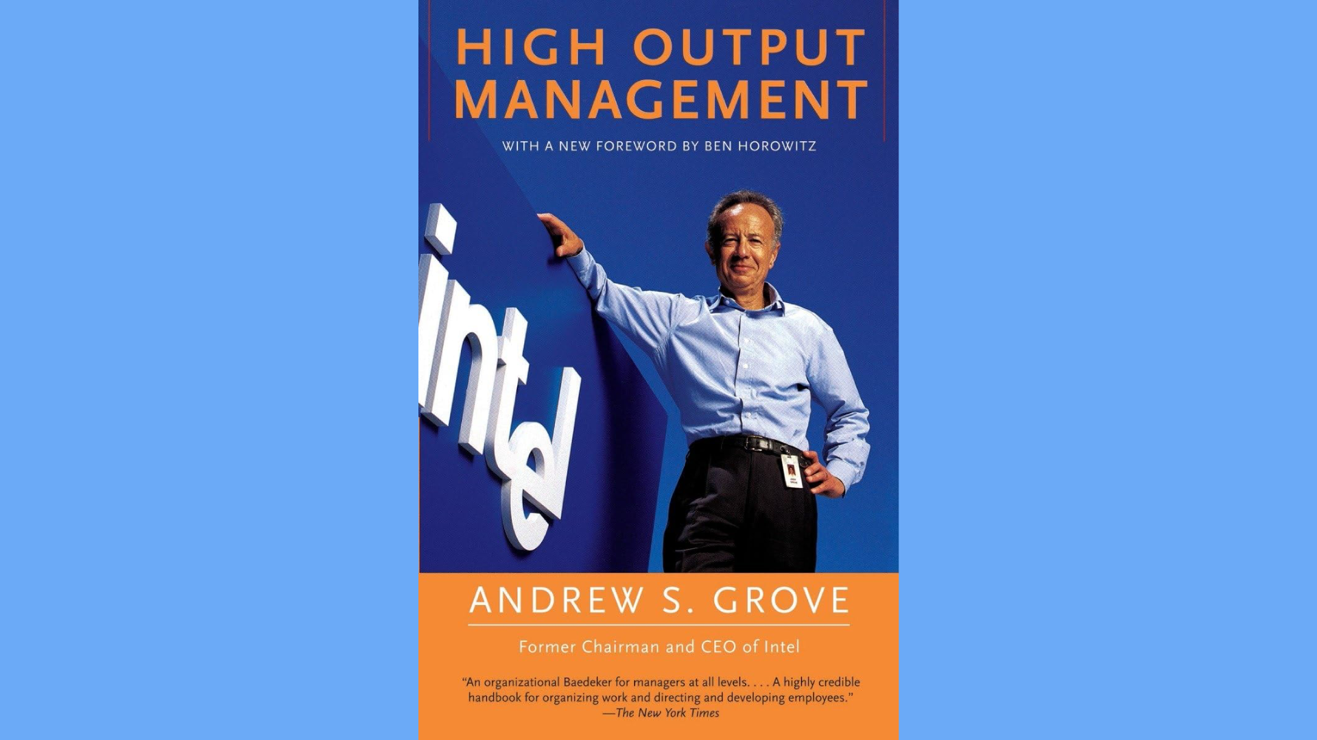 Summary: High Output Management by Andrew S. Grove