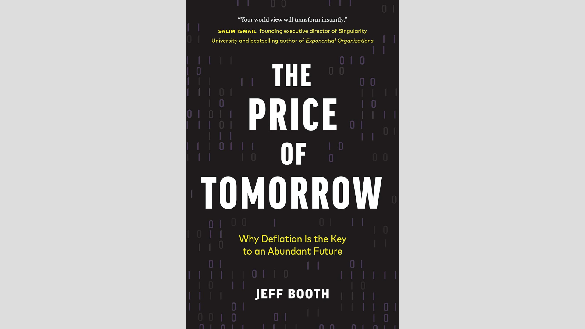 Summary: The Price of Tomorrow by Jeff Booth