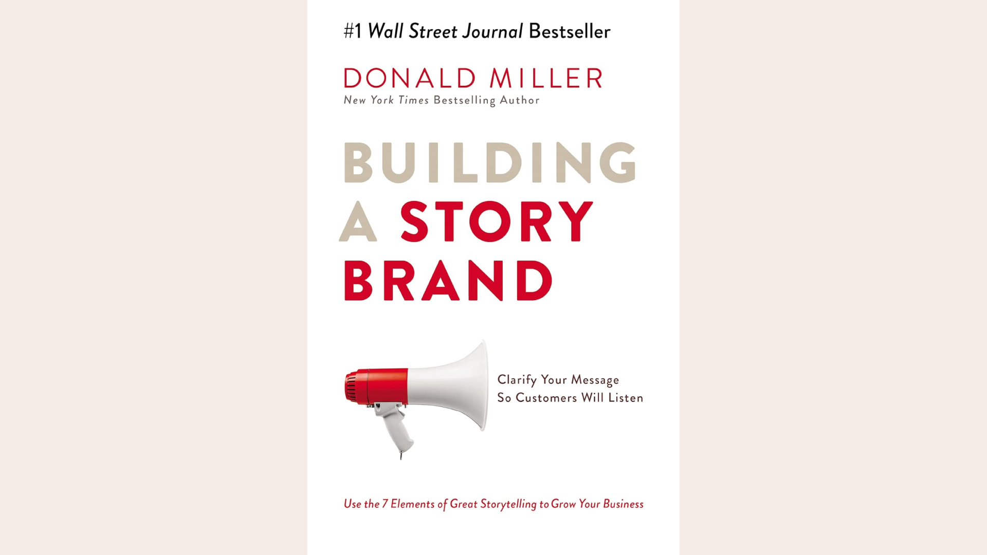 Summary: Building a StoryBrand by Donald Miller