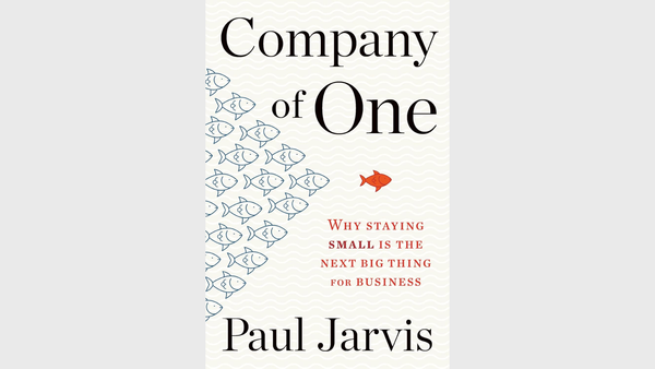 The Company of One Approach to Entrepreneurship